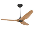 60 Ceiling Fan with Bamboo Blades and Black Finish B858