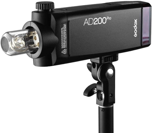 200Ws 2.4G Flash Strobe with Reflector and Color Filters Kit H1513