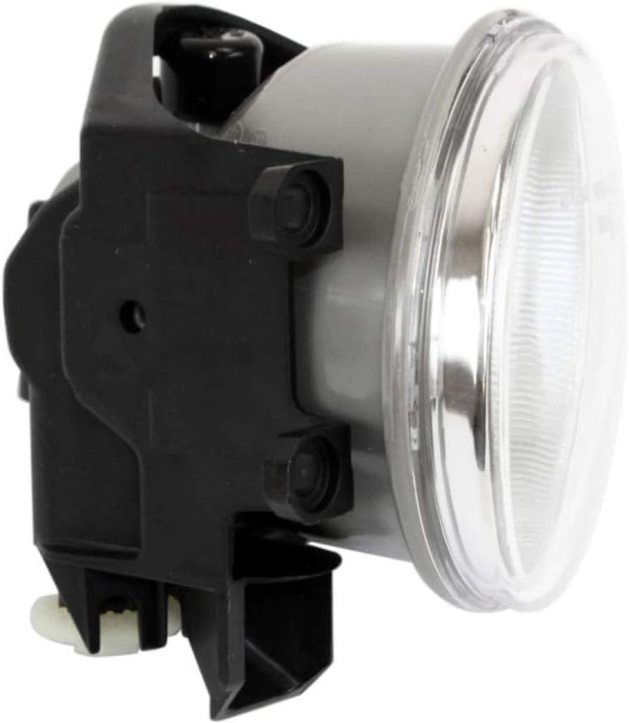 Fog Light Assembly for Toyota Prius C 2012 2013 2014 Driver and Passenger Side Pair Halogen Round T72909