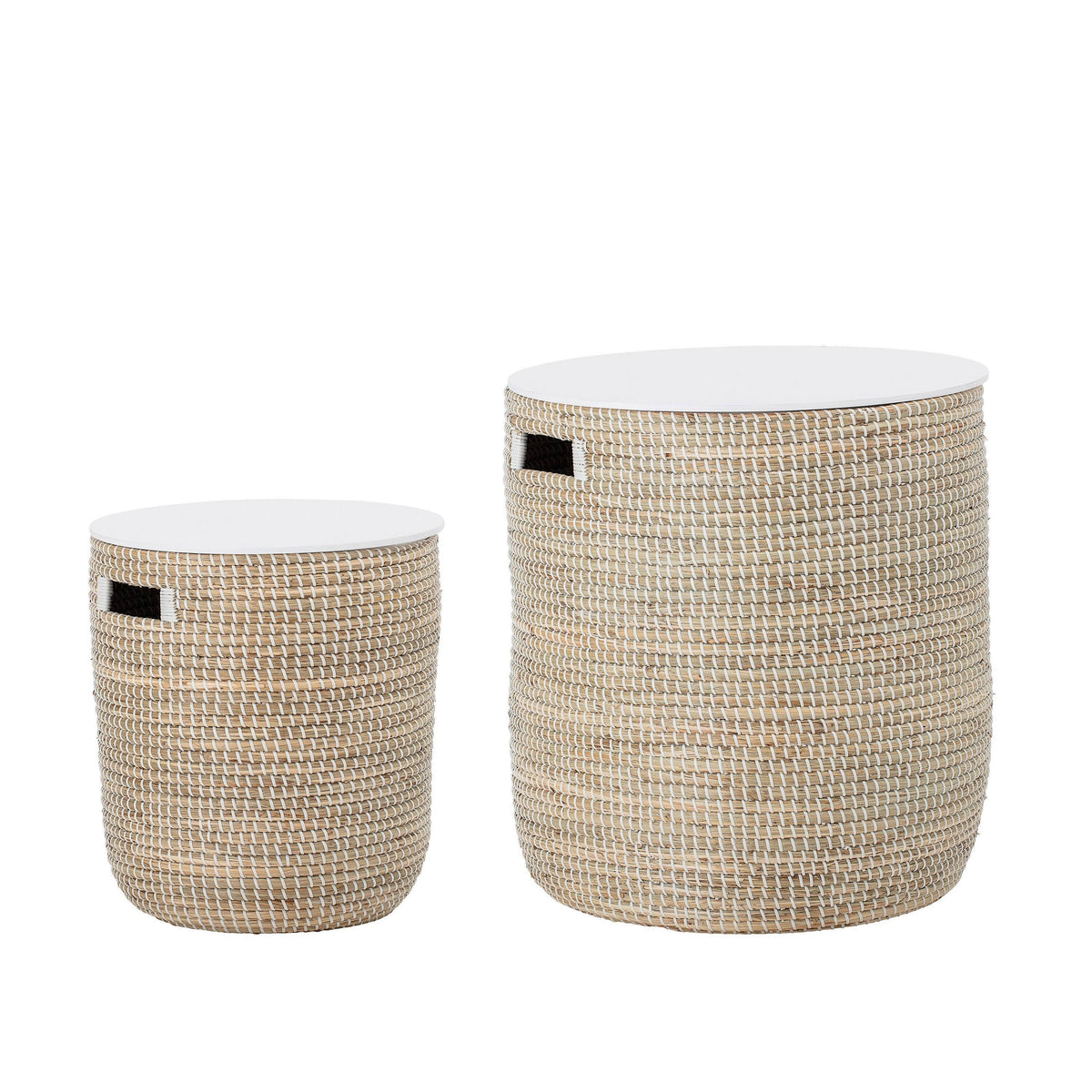 2-Piece Seagrass Basket Table Set I6453