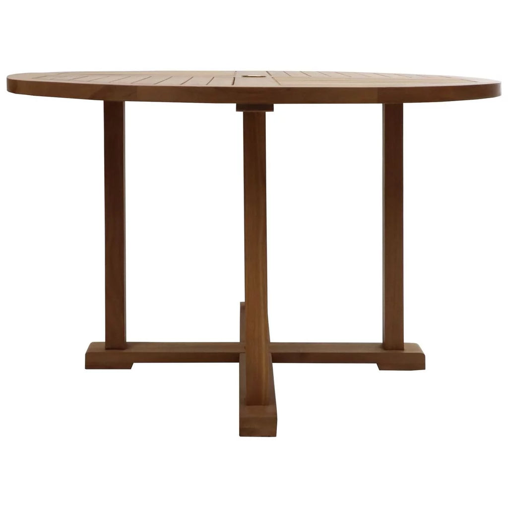 Teak Round Table F58433