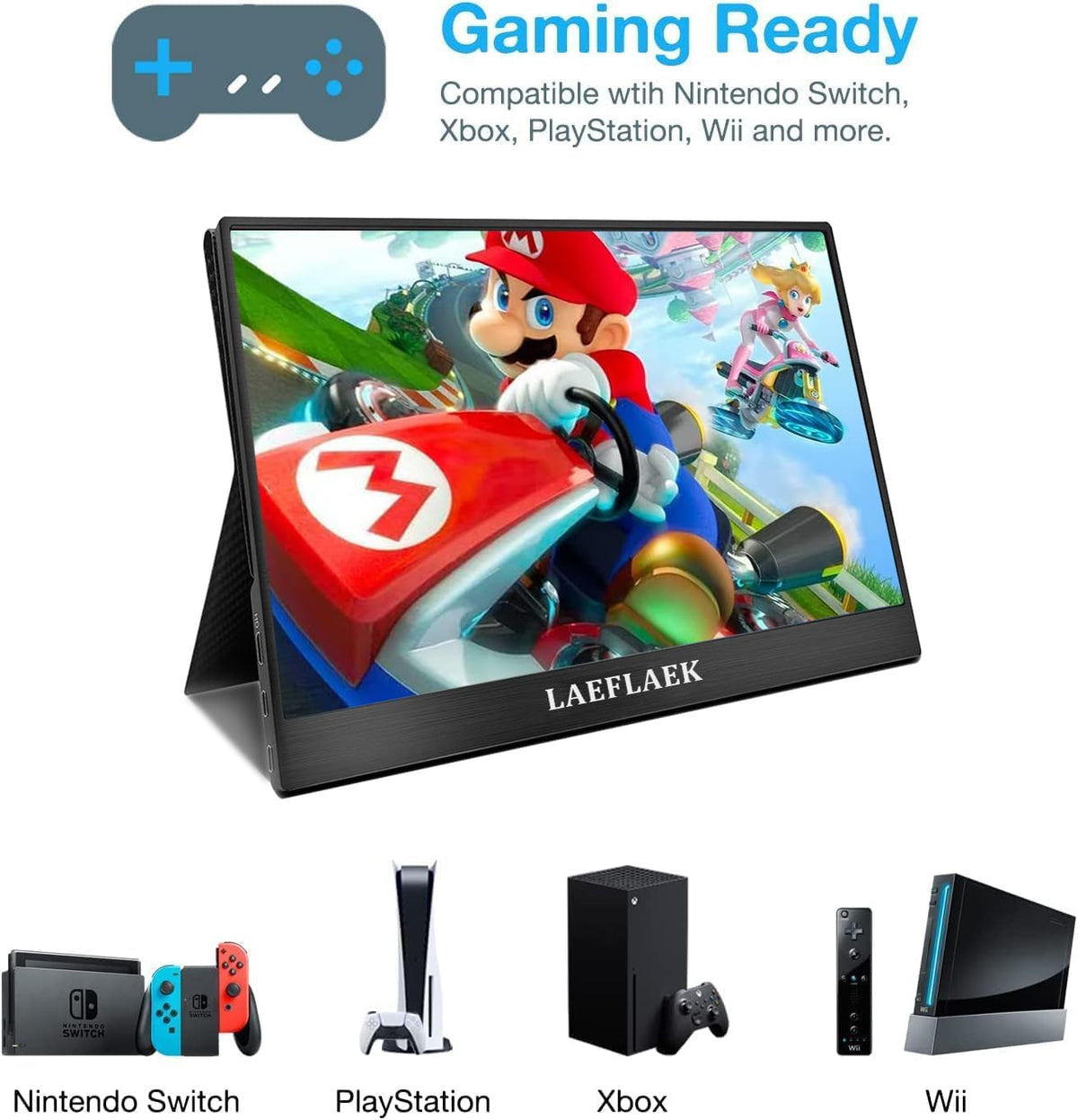 15.6" 1080P HDR Portable Monitor P47190