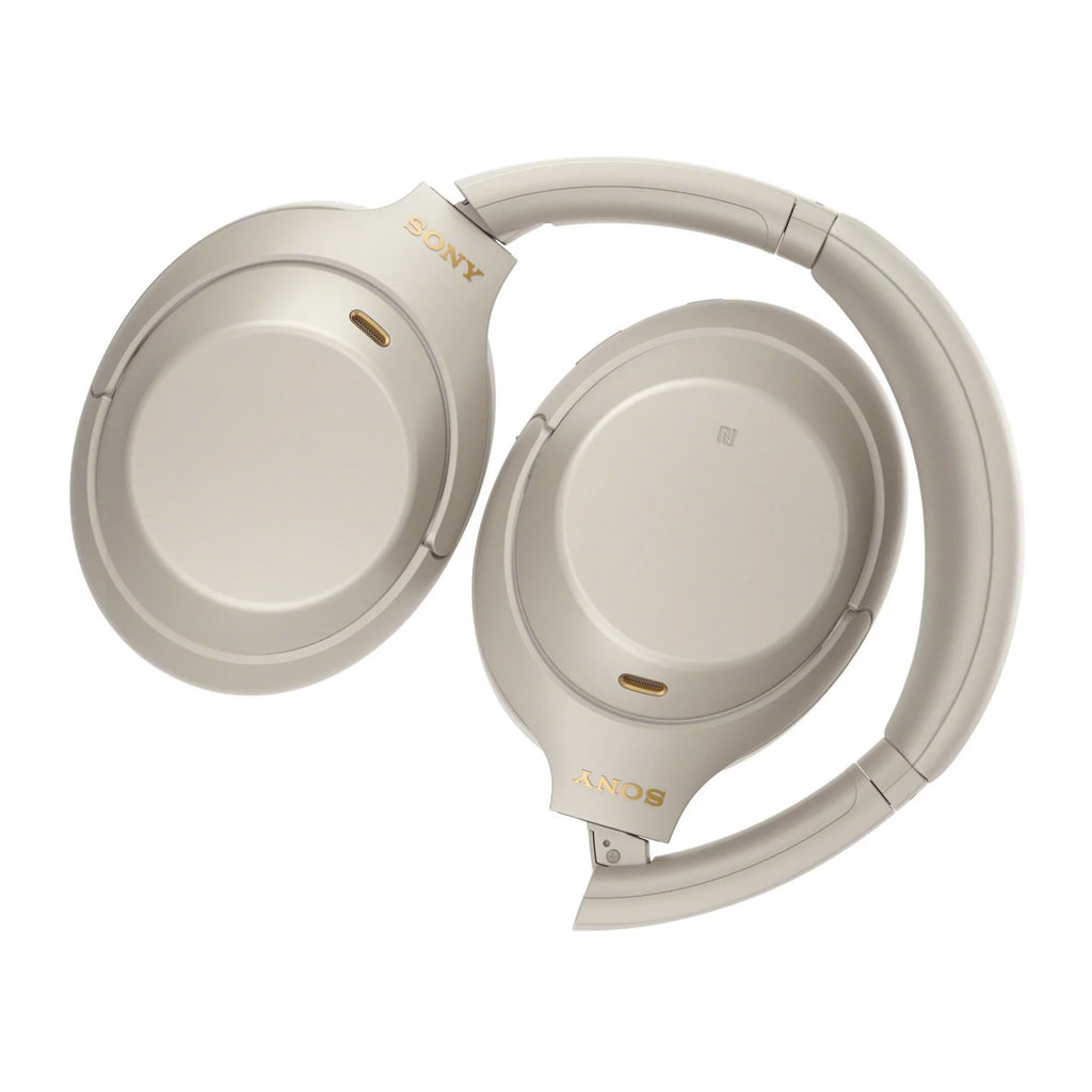 Silver Wireless Noise Canceling Headphones Q9923