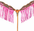 Tan Floral Leather Western Horse Breast Collar U394