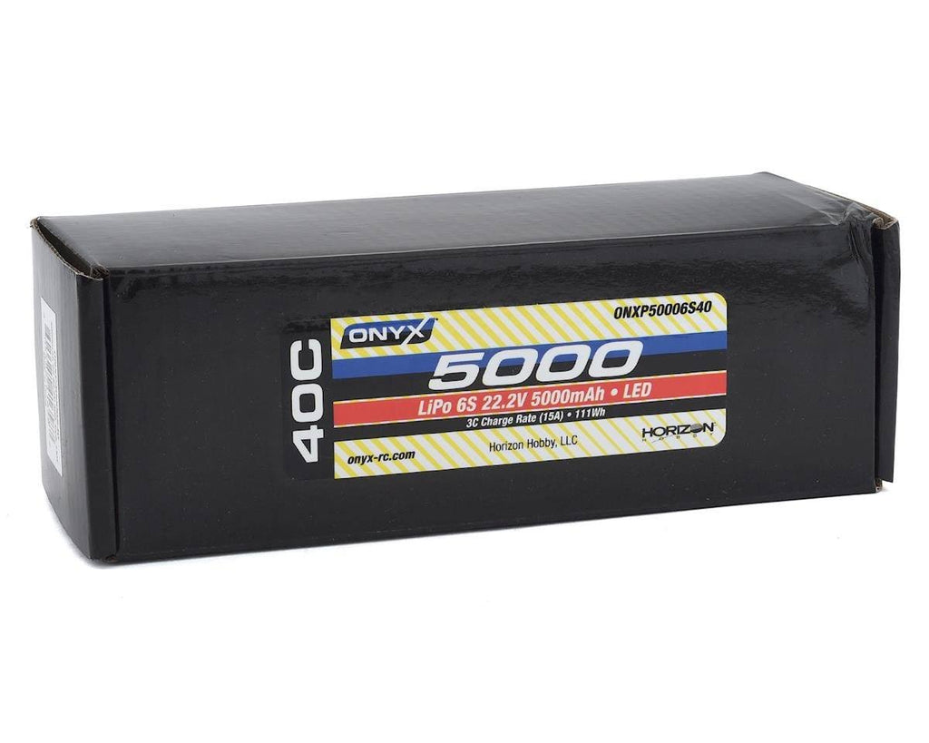 Onyx 5000mAh 6s 22.2V 40C LiPo Battery with EC5 S952314