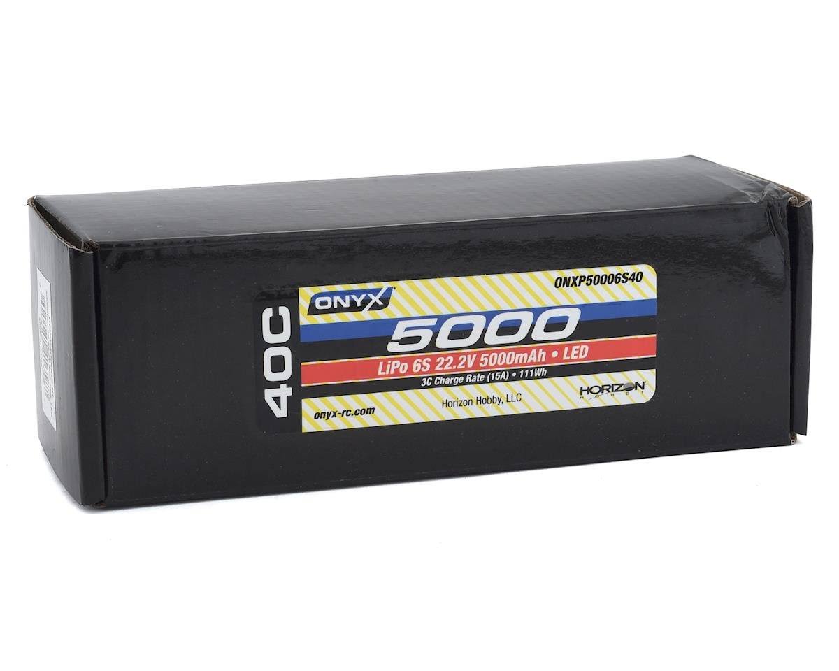 Onyx 5000mAh 6s 22.2V 40C LiPo Battery with EC5 S952314