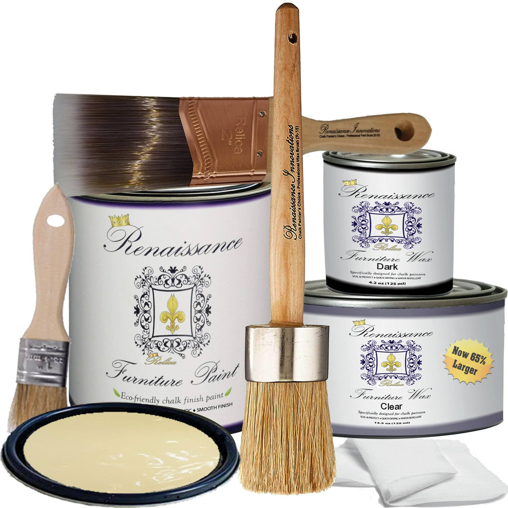32 Ounces Chalk Finish Paint Deluxe Starter Kit A76345