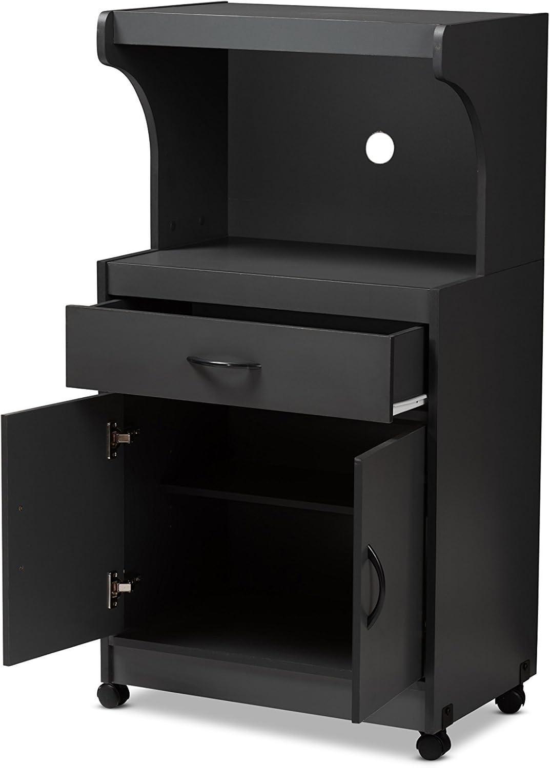 Dark Grey Kitchen Cabinet V58809