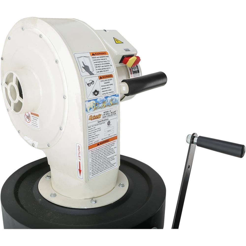 1 HP Wall-Mount Dust Collector with Canister Filter O232