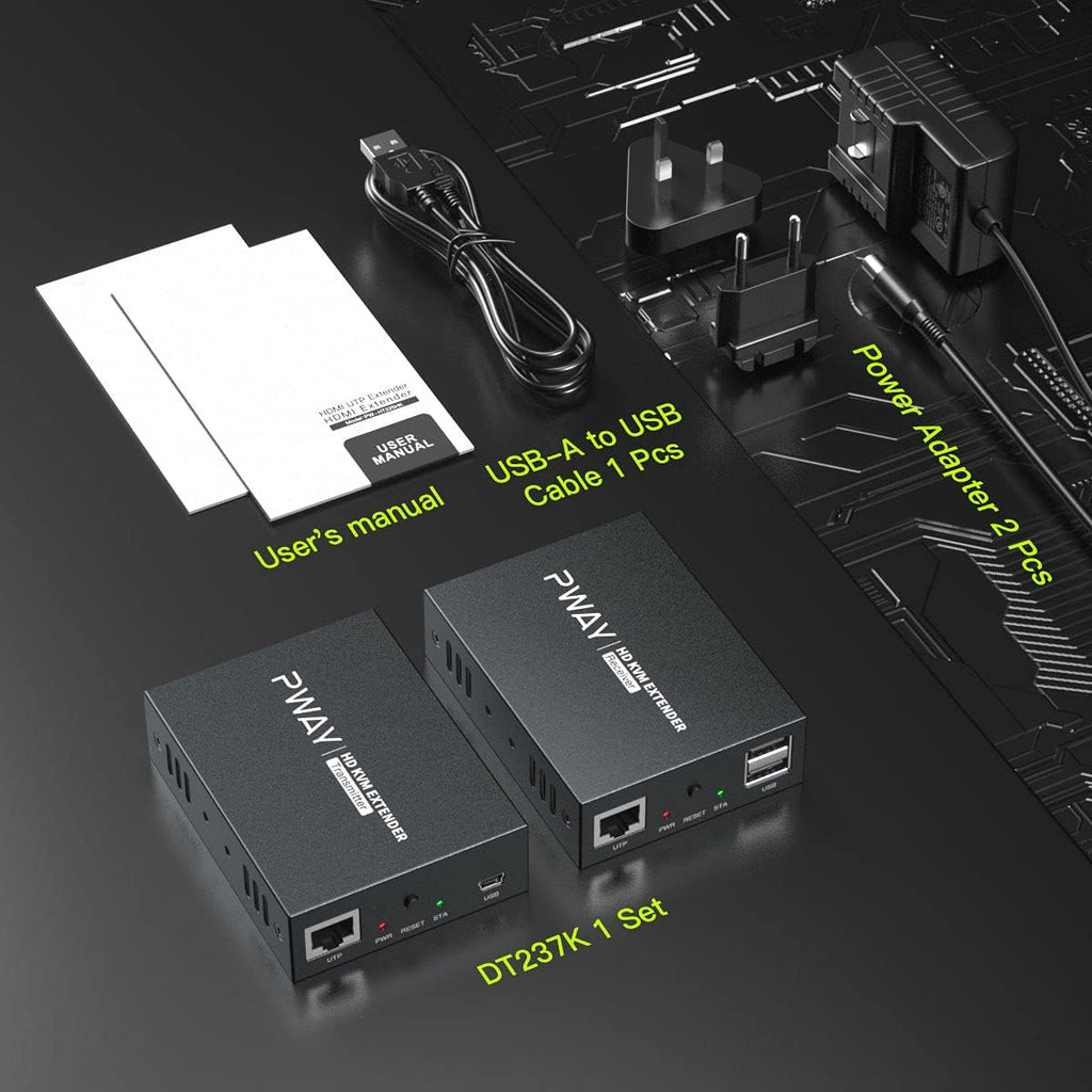 HDMI KVM USB Extender 150m over Cat5e/6/7 1080P U91686