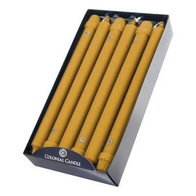 Unscented Taper Candle Set Willow Green E97053