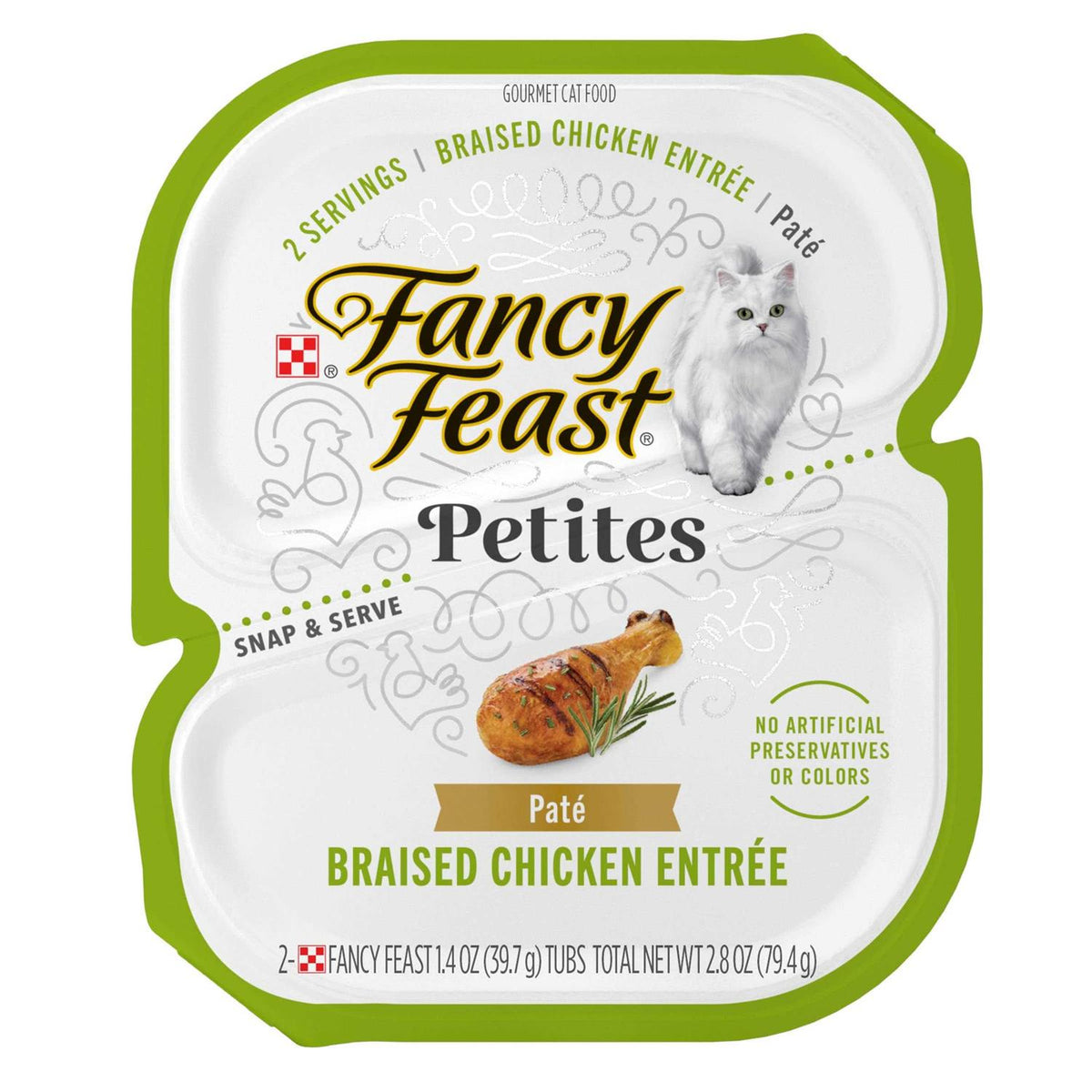 Pate Braised Chicken Entree Wet Cat Food Y32166