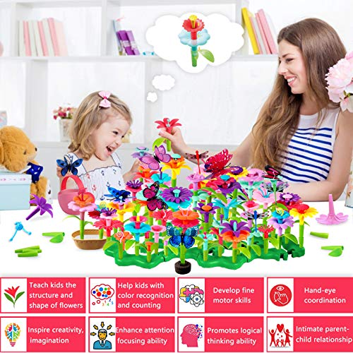 200 Pcs Flower Building Toy Set K70654