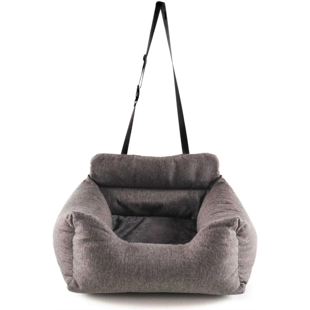 Memory Foam Dog Car Bed Gray Q199
