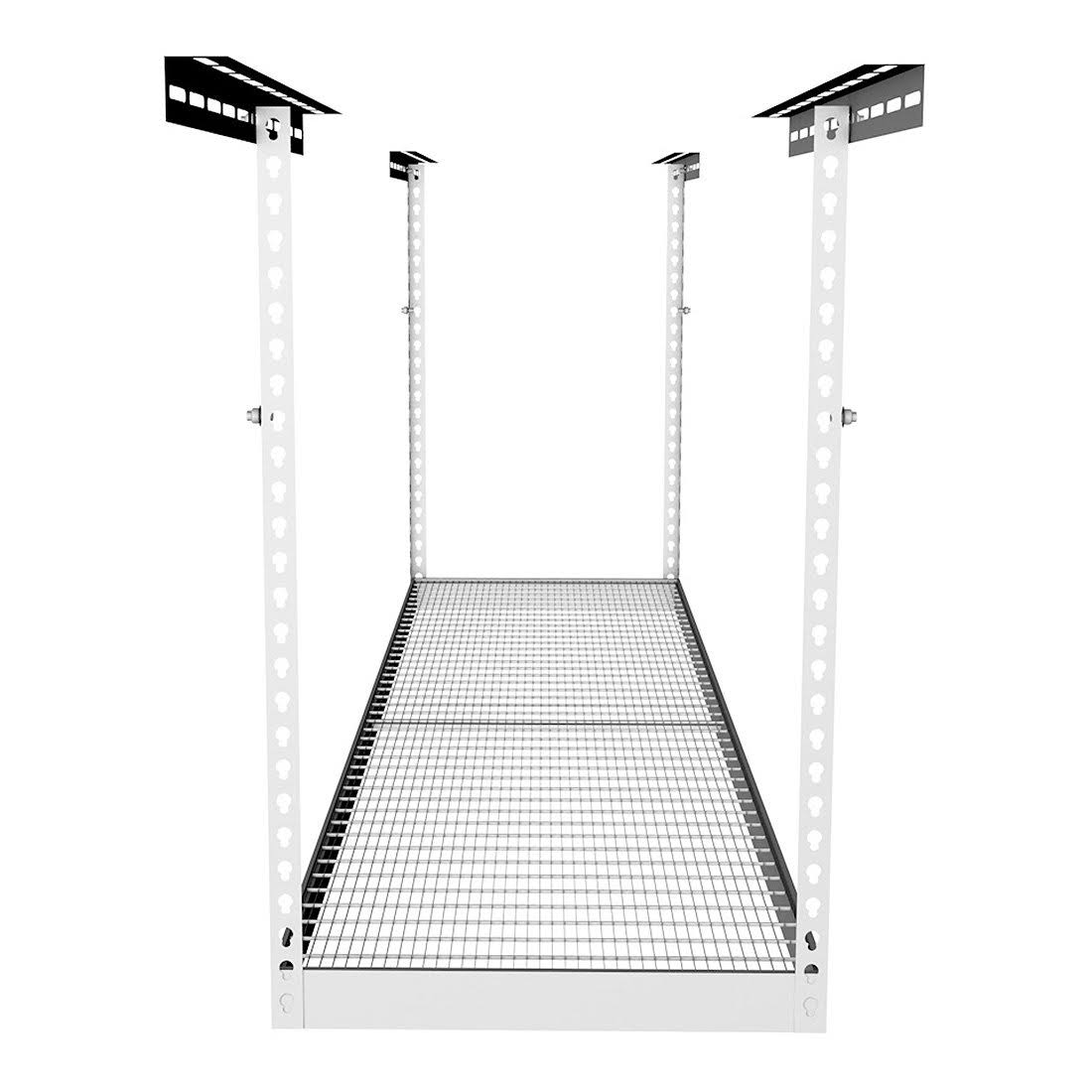 Overhead Storage Rack White Q879