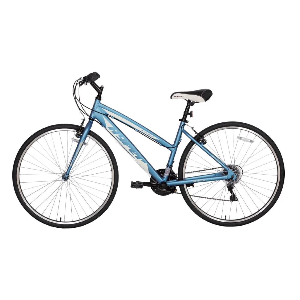 700c Men's Black and Red Hybrid Bike R8519
