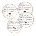 Set of Four Canape Plates N34243