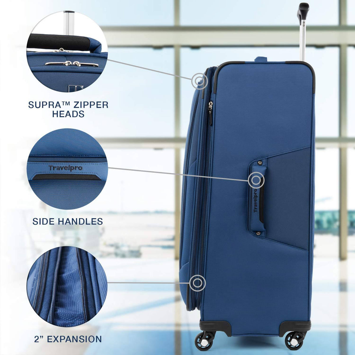 Sapphire Blue Expandable Spinner E669