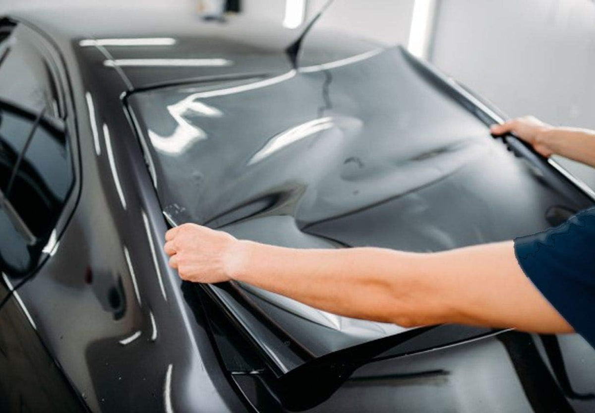 2PLY 15% VLT 30" x 25' Heat & UV Block Window Tint Adhesive Film Auto Car Pack of 2 U584224