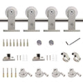 Sliding Double Barn Door Hardware Kit 72 in. E19076