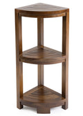 Teak Wood Corner Shower Stool P906497