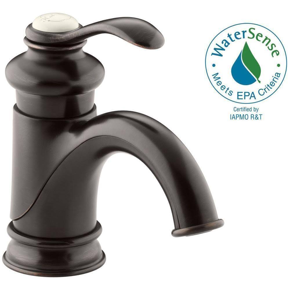 Single-Handle Bathroom Sink Faucet Oil-Rubbed Bronze T1204