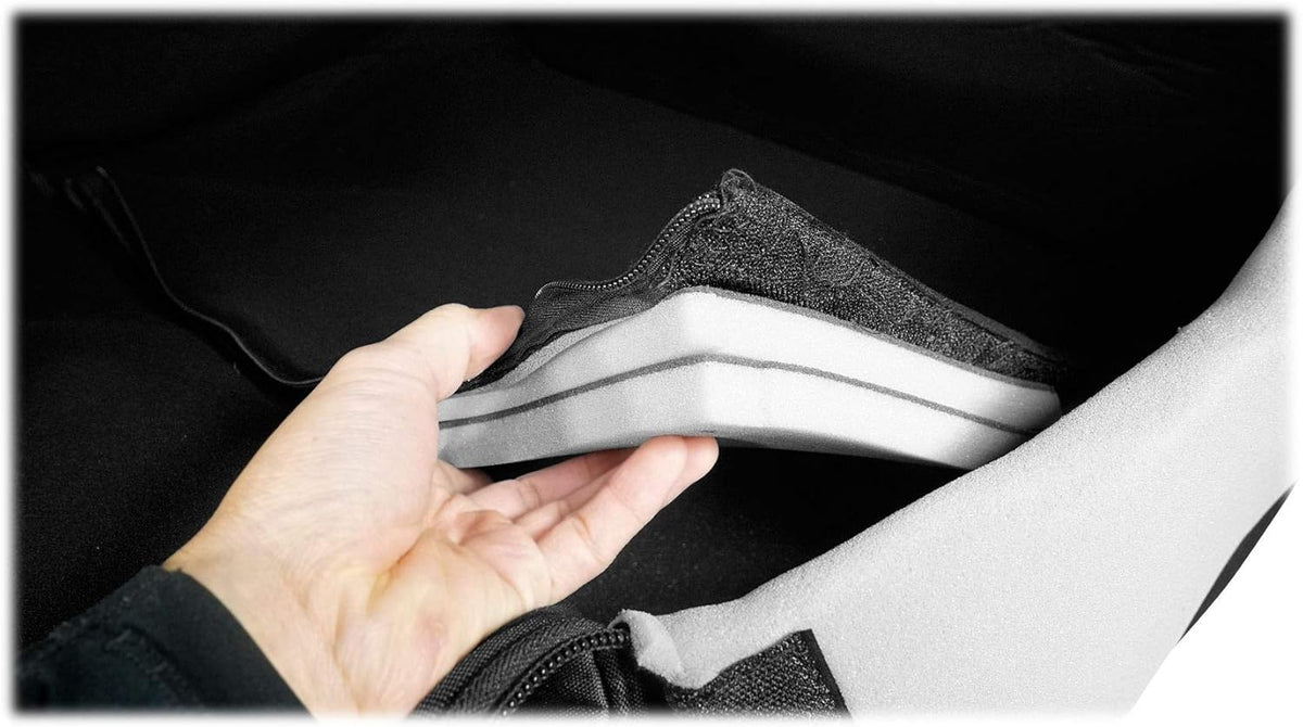 Rolling Travel Bag for 12" Speakers with Handle and Wheels O959