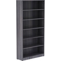 Weathered Charcoal Laminate Bookcase Z43110