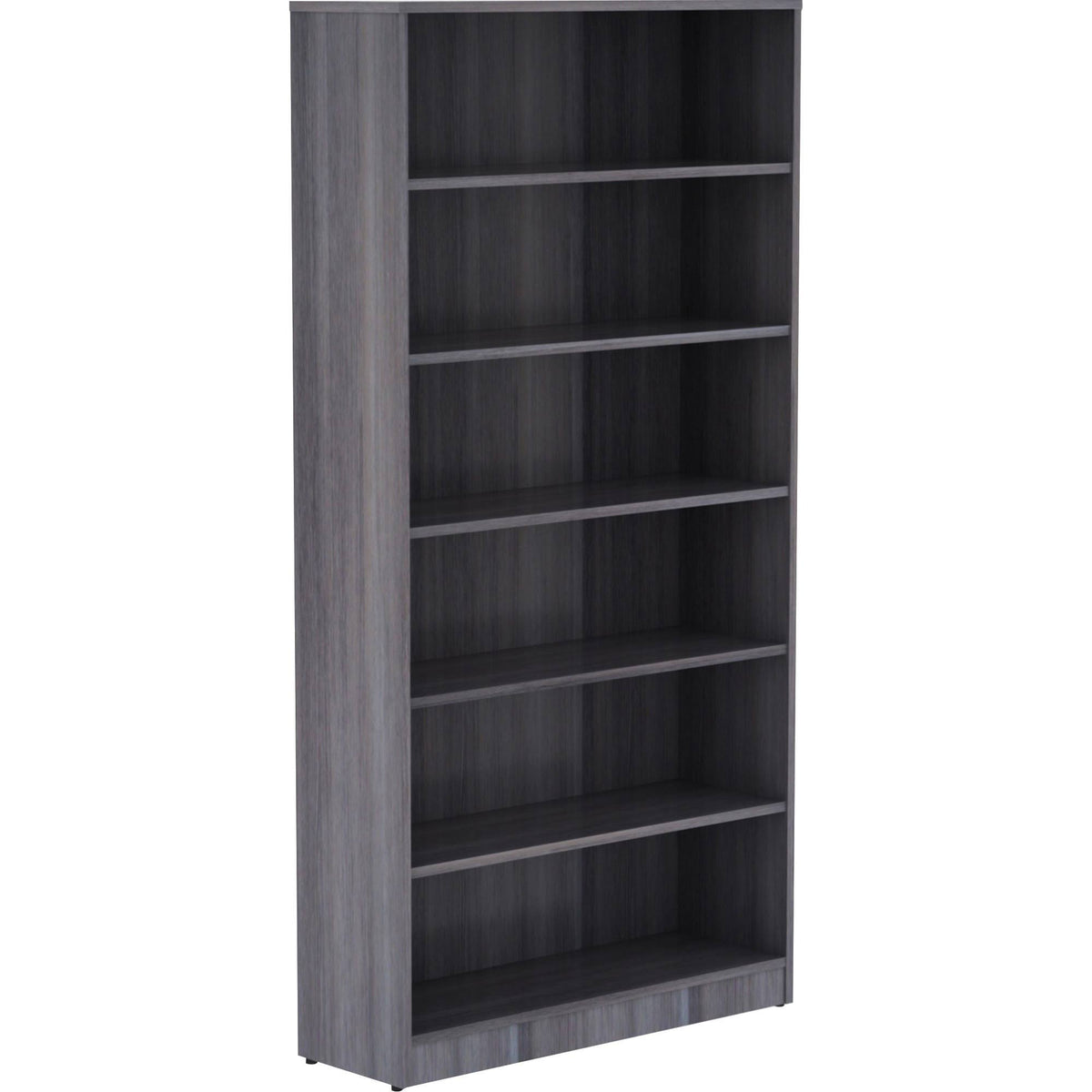 Weathered Charcoal Laminate Bookcase Z43110