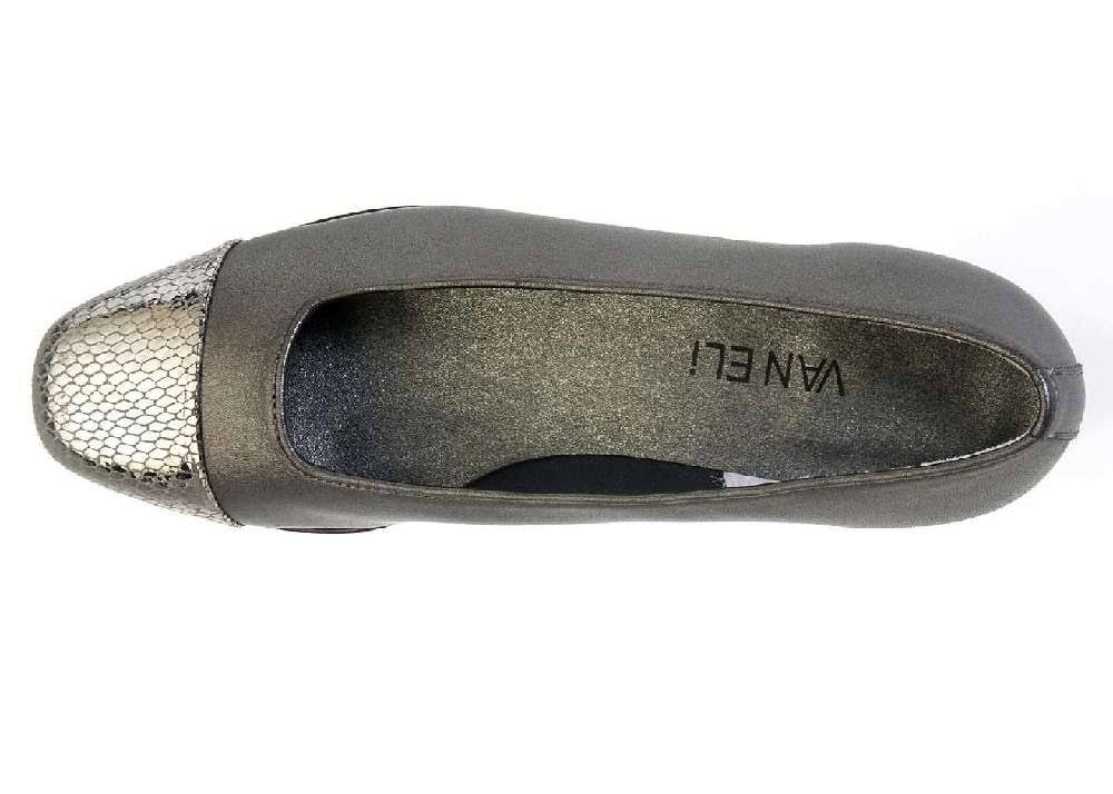 Pewter Squama Shoes U1771