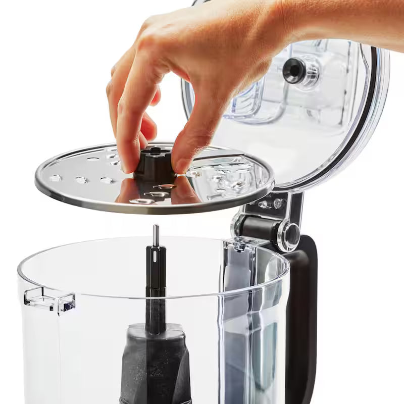 3-Speed Contour Silver Food Processor with Locking Lid S580