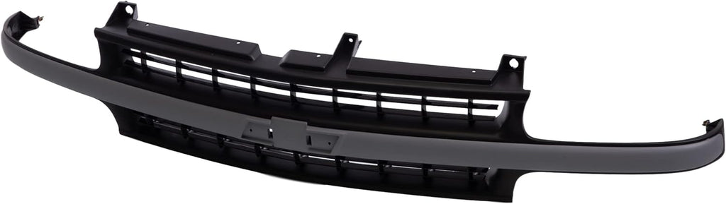 Front Black Grille Assembly With Gray Center Bar N10811