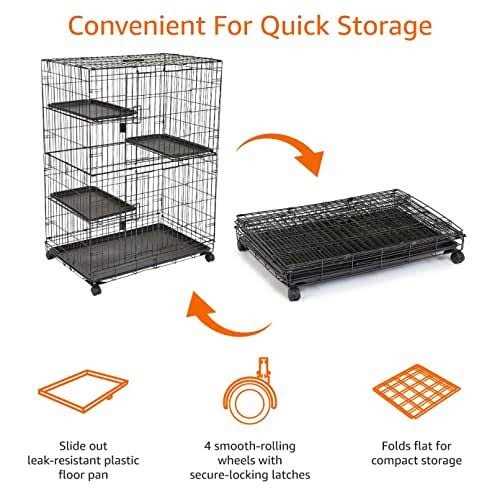 Large 3-Tier Cat Cage Playpen V490