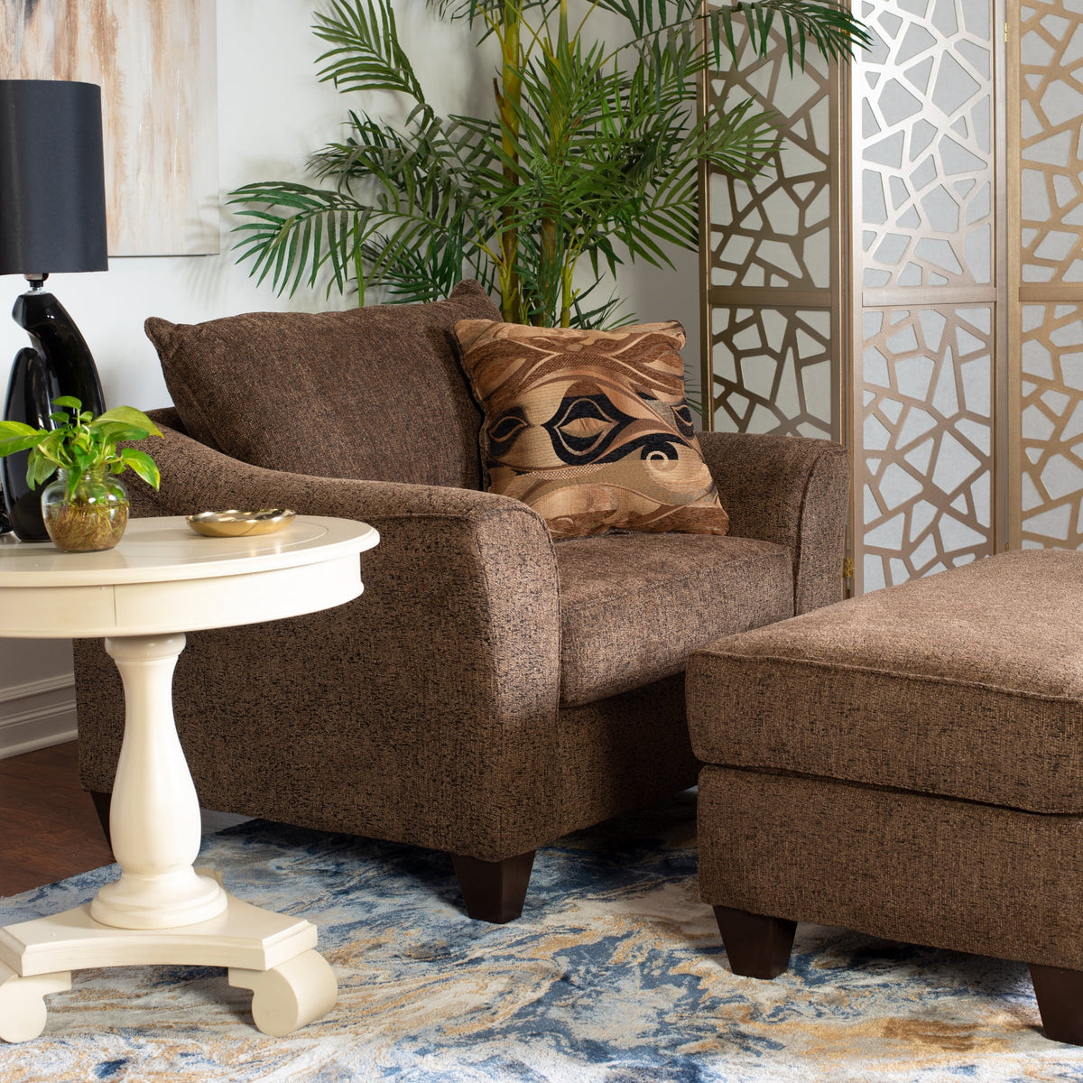 4-Piece Fabric Sofa Set F56720