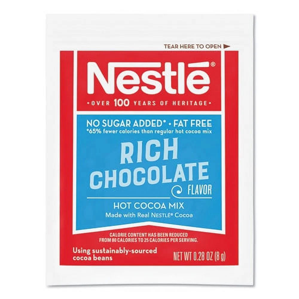 Hot Cocoa Mix Envelopes, 0.28 Oz Packet, 5 Boxes Q852223