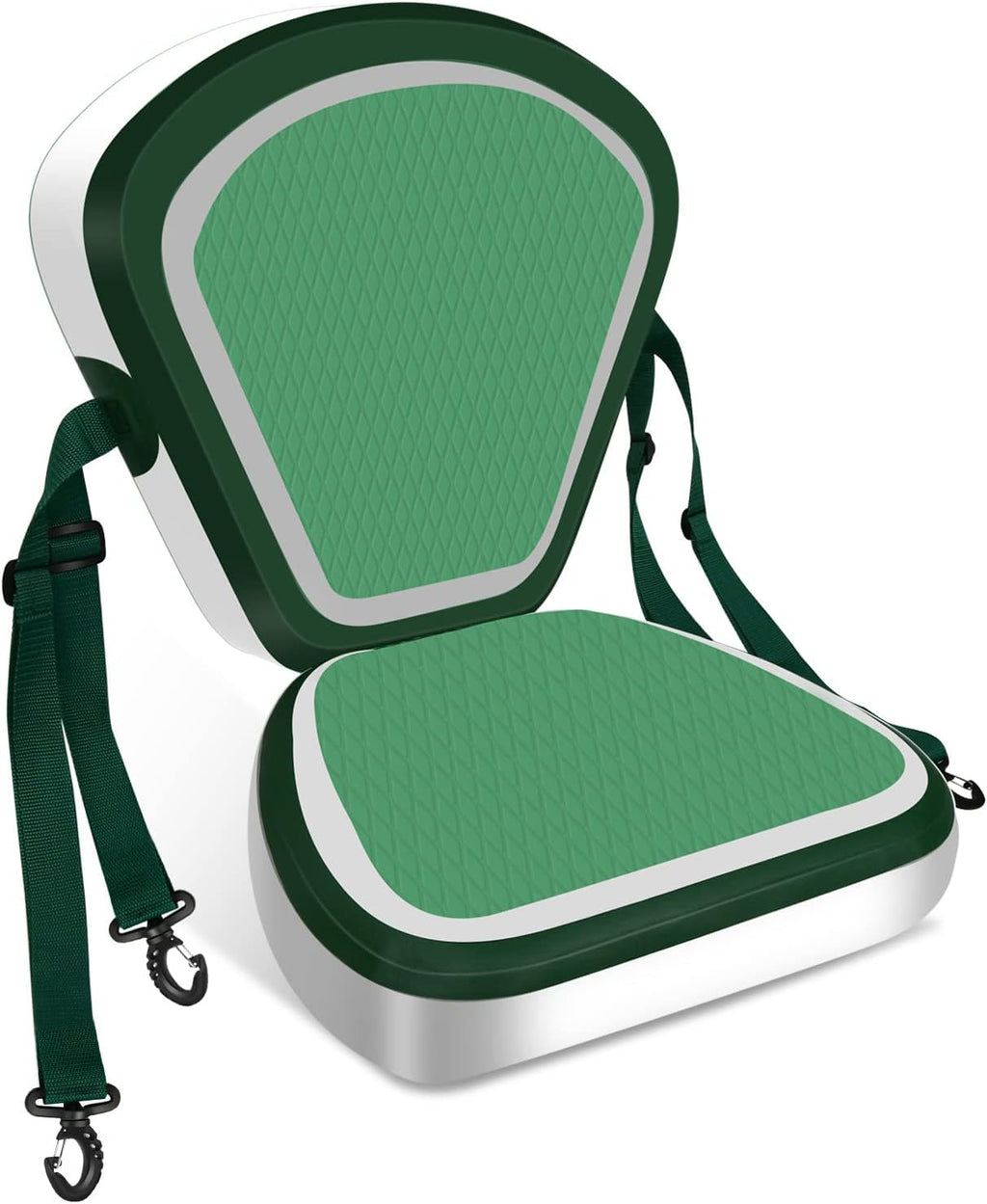 Inflatable Detachable Kayak Seat with Adjustable Straps, Pack of 2 E885