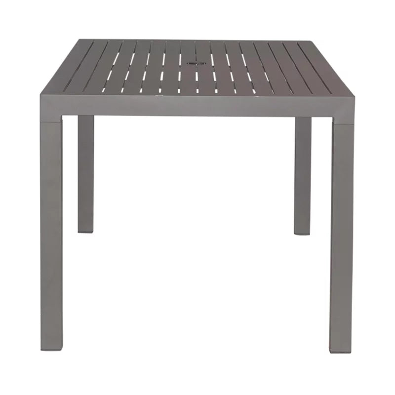 72"W Aluminum Outdoor Rectangular Leg Table L550020