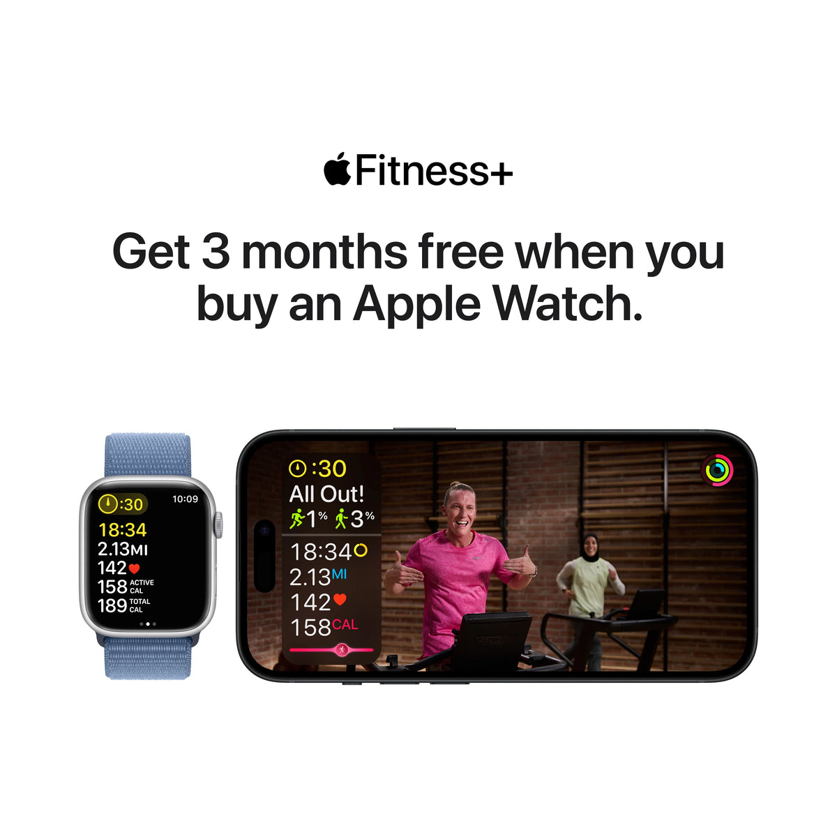 Midnight Aluminum Case Apple Watch SE GPS 44mm with Midnight Sport Band W801