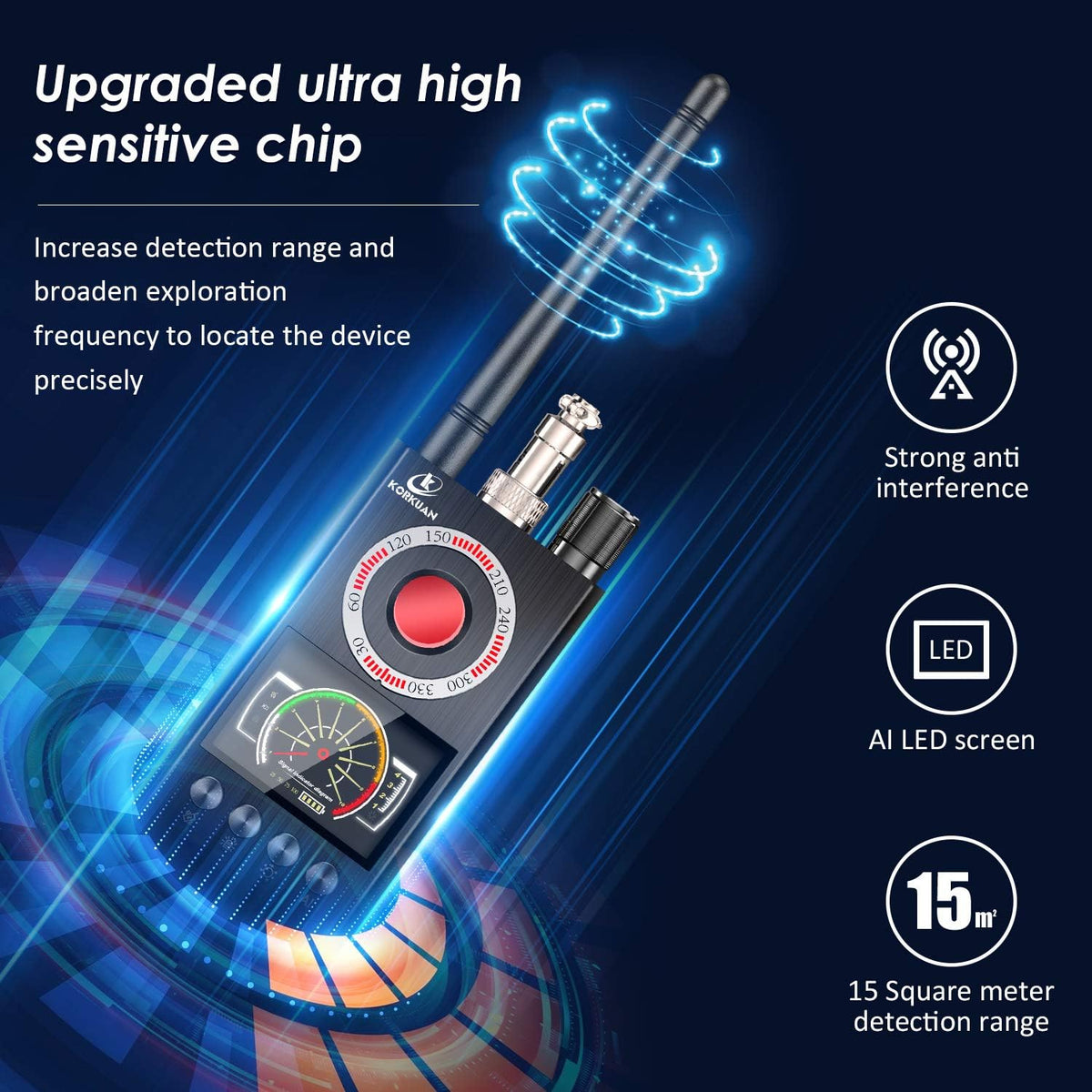 Anti Spy Bug Detector E8426