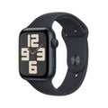 Midnight Aluminum Case Apple Watch SE GPS 44mm with Midnight Sport Band W801