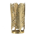 Gold Contemporary Cylindrical Candle Holder C7790