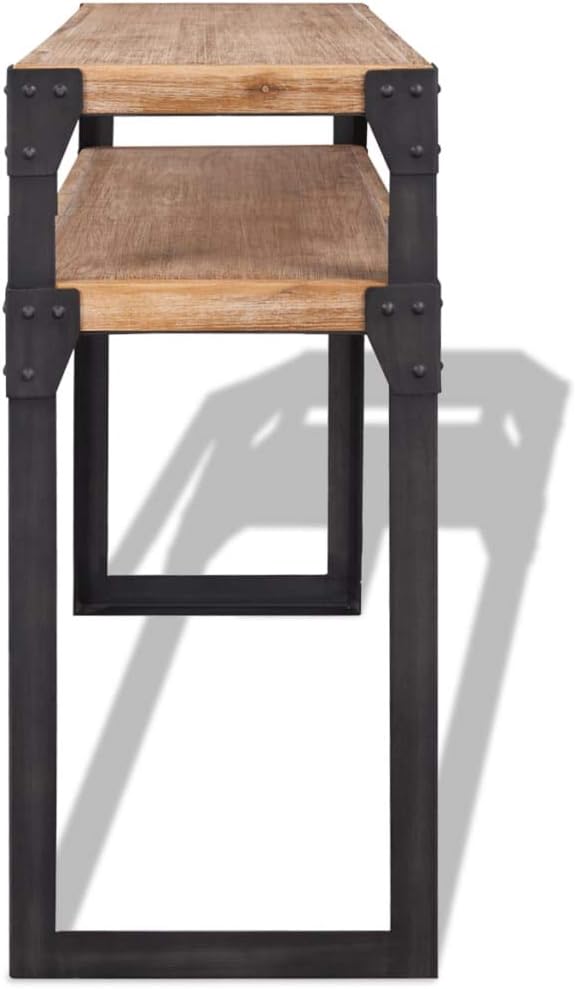 Solid Acacia Wood Console Table S47051