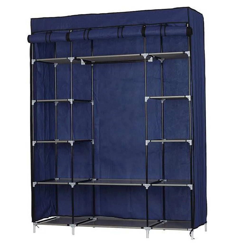 5-Layer 12-Compartment Non-woven Fabric Portable Closet J99487
