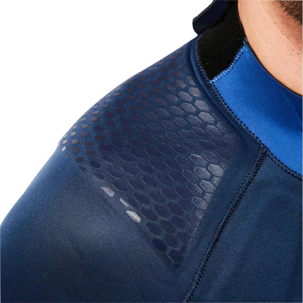 Men's Scuba Diving 3 mm Wetsuit Dark Blue, Size Small F35735