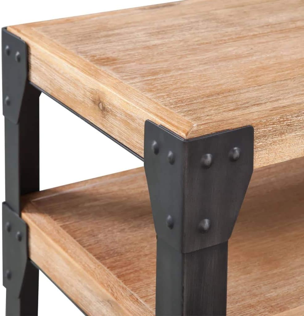Solid Acacia Wood Console Table S47051