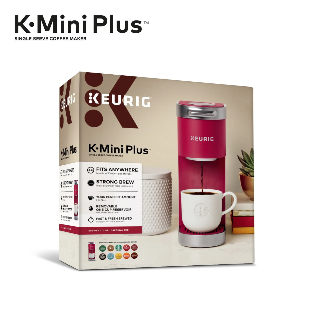 Single Serve K-Cup Pod Coffee Maker F882