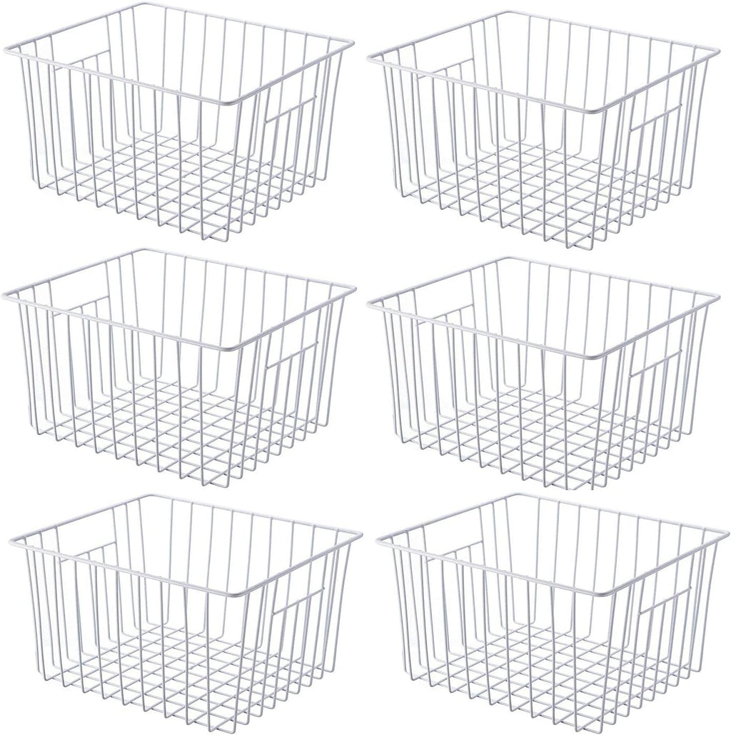 Freezer Wire Basket Organizer with Handles X73764