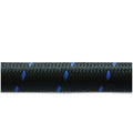 -4 Black Blue Nylon Braided Flex Hose H764