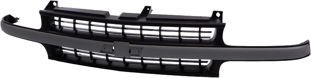 Front Black Grille Assembly With Gray Center Bar N10811