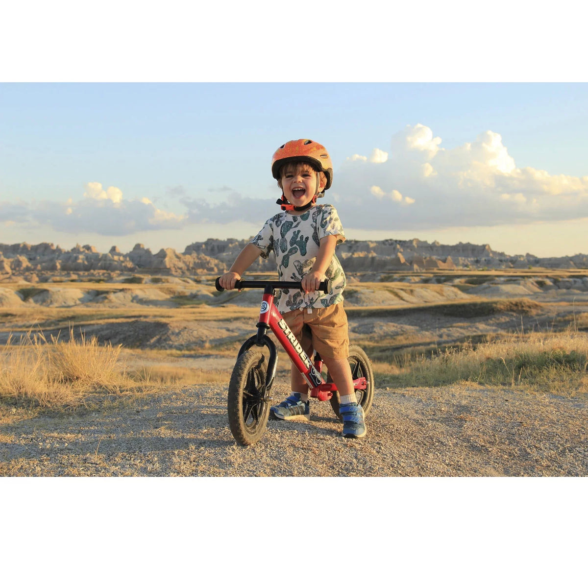 Red Balance Bike O2580